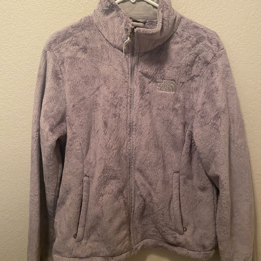Womens The North Face Jacket - Gray Size Large